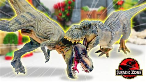 Vastatosaurus Rex Vs Tyrannosaurus Rex Dinosaur Fight Jurassic World