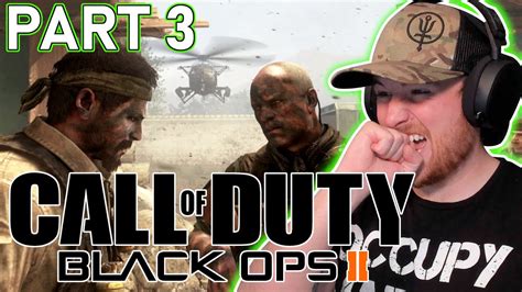 Royal Marine Plays Call Of Duty Black Ops 2 For The First Time Part 3