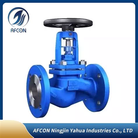 Cast Iron Cast Steel Pn Steam Bellows Sealed Water Globe Valve