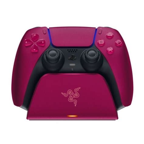 Station De Charge Rapide Pour Manette Sans Fil Ps Dualsense Rouge