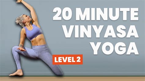 Minute Intermediate Vinyasa Yoga Strong Stretchy Flow Youtube