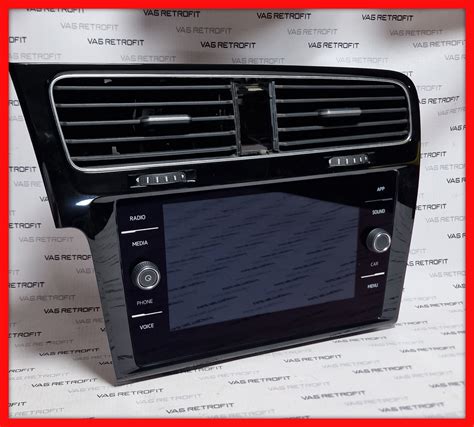 Ecran Navigatie Radio VW Golf 7 VII Rama Display Navigatie 5G6919605A