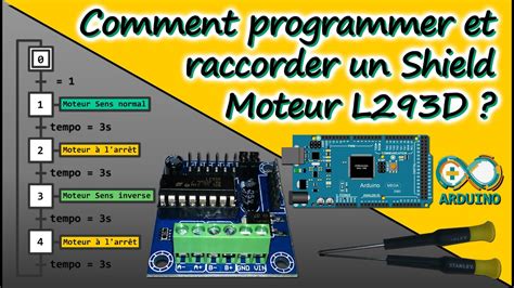 Comment Programmer Et Raccorder L Arduino Avec Un Shield Moteur