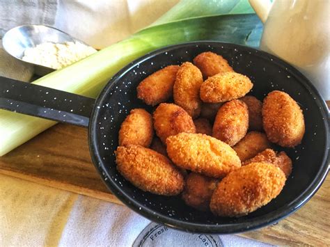 Croquetas De Puerro COMIENDO CON REYES