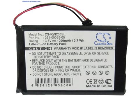 Cameron Sino Bateria De 1000mah 361 00035 00 Para Garmin Nuvi 2300