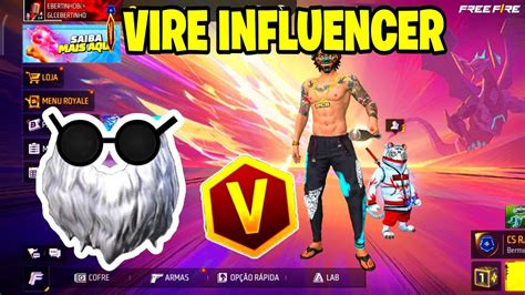 Como Ser Verificado No Free Fire Em Vire Influencer Youtube