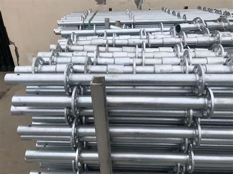 Hot Dip Galvanized Ringlock System Scaffolding For Architecture