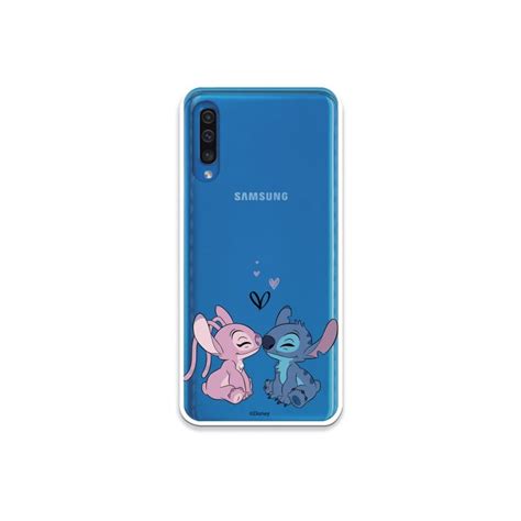 Funda Oficial De Disney Angel Y Stitch Beso Lilo Y Stitch Para Samsung