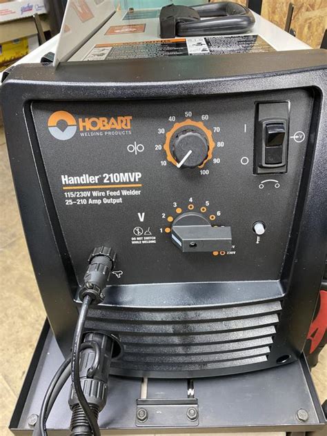 Hobart 115v230v210a Handler 210mvp Mig Welder 14 In To 38 In