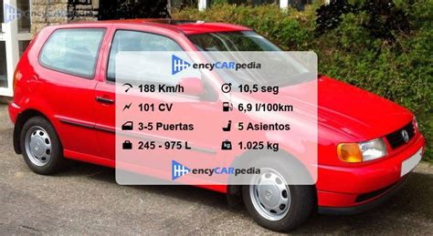 Volkswagen Polo 100 Servo Mk3 Ficha Técnicas 1996 2000 rendimiento