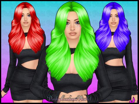 The Sims Resource - Retexture of Coco hair by Enriques4