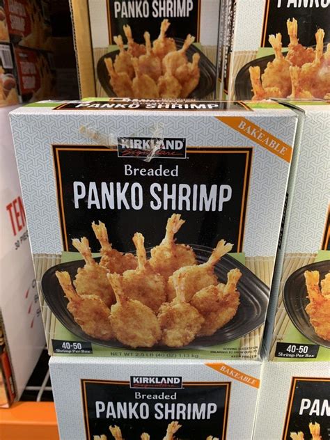 Costco Panko Shrimp Kirkland Signature Breaded Shrimp Frozen Shrimp