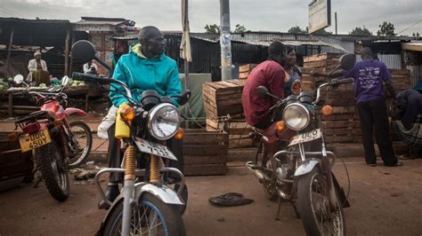 Uganda Boda Boda Rider Sets Himself On Fire Over Bribe Bbc News