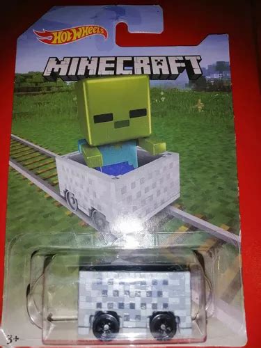 Minecraft Lote De Piezas Minecart Hot Wheels Meses sin interés