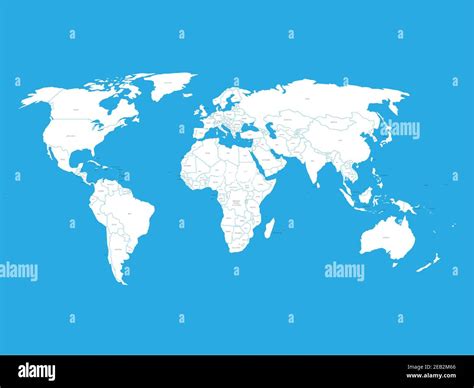 Mapa Politico Mundial Vector De Stock Imagenes Mapa Politico Mundial