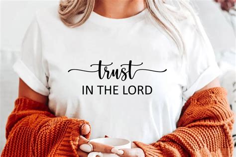 Trust In The Lord Svg Christian Svg Proverbs 35 6