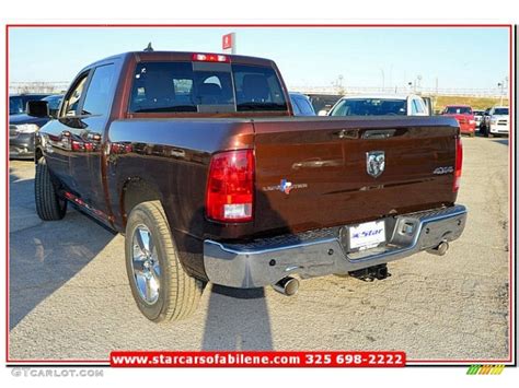 2013 Western Brown Pearl Ram 1500 Lone Star Crew Cab 4x4 77219198 Photo 3 Car