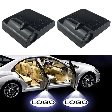 P S Sem Fio Porta Do Carro Led Bem Vindo Projetor Laser Logotipo