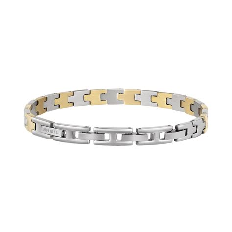 Carve Ip Gold Steel Bracelet Tj3120 Breil Official