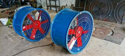 Hp Ms Tube Axial Fan For Industrial Capacity Cfm At Rs