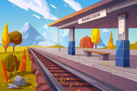 Railway Station Cartoon Stock Illustrations – 5,543 Railway Station Cartoon Stock Illustrations ...