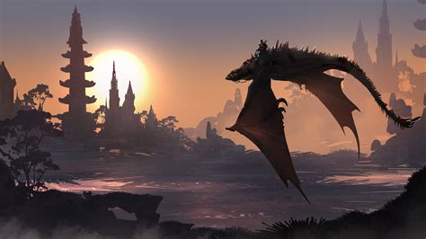 5120x2880 Dragon Fantasy Art 5k 5k HD 4k Wallpapers, Images ...