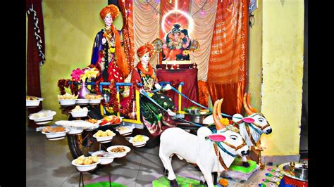 Gauri Ganpati Decoration Ideas For Home 2022 ~ Gauri Ganpati Decoration