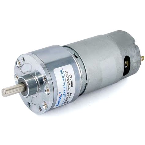 Dc Gear Motor 24v 125rpm 6kgcm