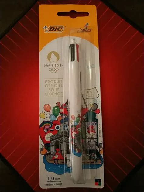 Bic Couleurs Rechargeable Jeux Olympiques France Judo Eur