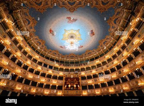 Audience Box Seating, Interior of the Gran Teatro La Fenice, Venezia ...