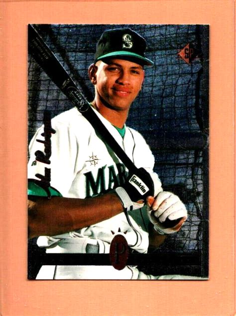 Upper Deck Sp Alex Rodriguez Foil Rc Rookie Mariners Ebay