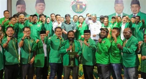 DPW PPP Papua Deklarasikan Ganjar Pranowo Capres 2024 Abadikini