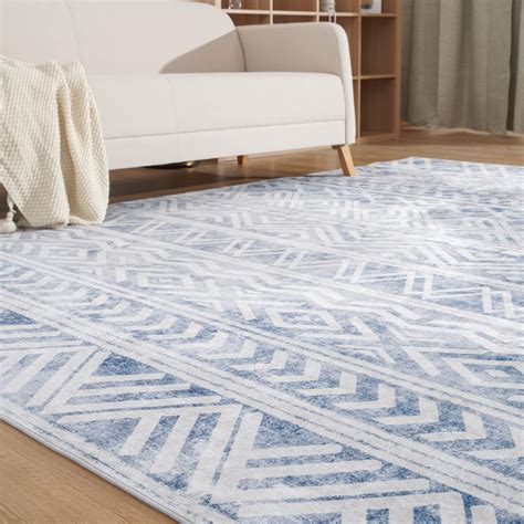 MontVoo Area Rugs For Living Room 8 X10 Washable Rugs Boho Large Area