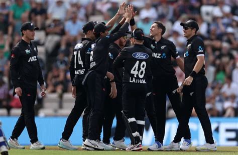 New Zealand Unveil Squad For Icc Odi World Cup