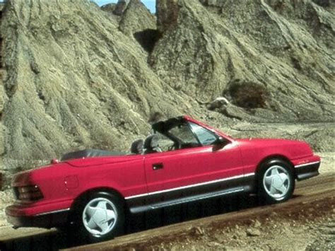 1992 Dodge Shadow Es Convertible 2d Used Car Prices Kelley Blue Book