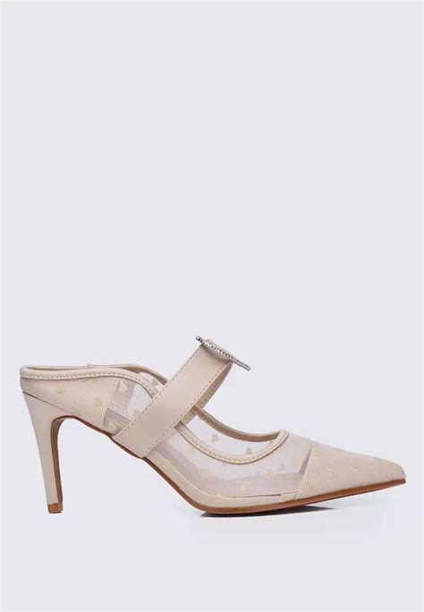 My Ballerine My Ballerine My Beloved Comfy Mules In Nude