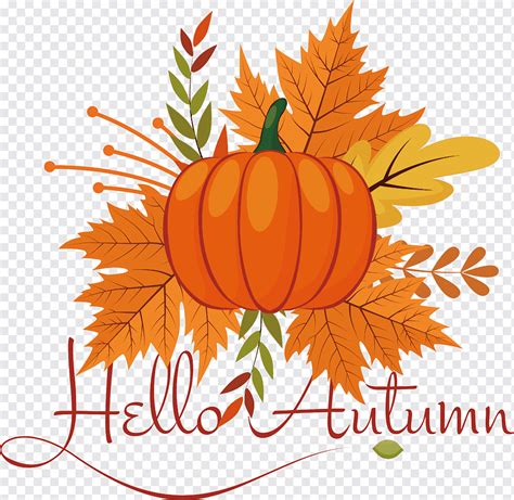 Hello Autumn Png Pngwing