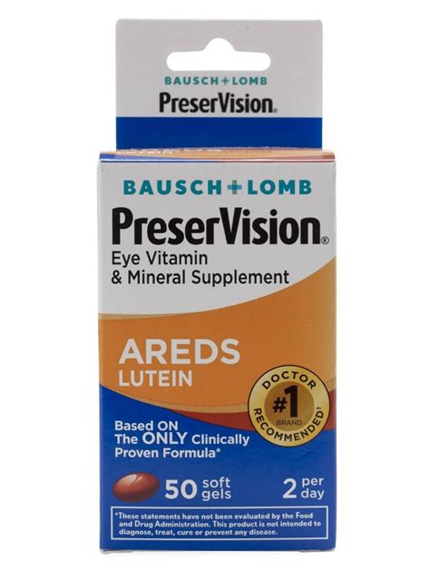 Preservision Areds Eye Vitamin Softgel With Lutein Ct