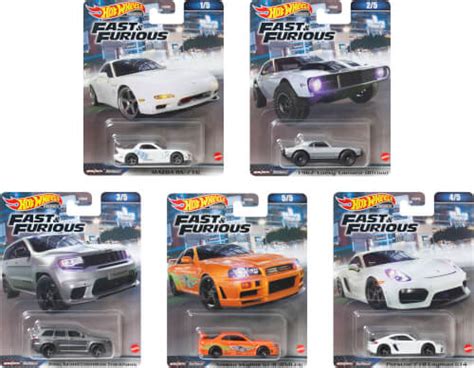 Mattel HNW Hot Wheels Premium Fast Furious Sortiert Teddy Toys Kinderwelt