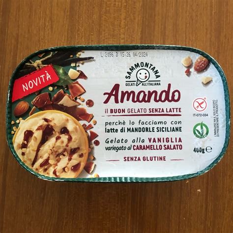 Sammontana Amando Gelato Alla Vaniglia Vatiegato Al Caramello Salato