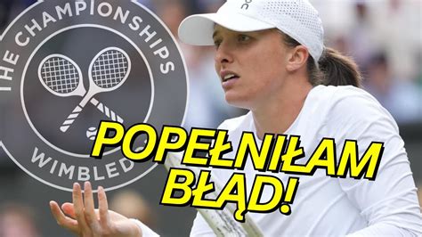 IGA ŚWIĄTEK PO PORAŻCE W WIMBLEDONIE BIJE SIĘ W PIERSI Super Tenis