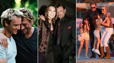 Mort de Johnny Hallyday David Laura Jade et Joy le père quil