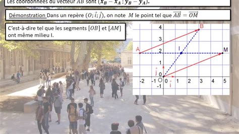 2nd Ch13 VIDEO8 Démonstration de la formule des coordonnées d un