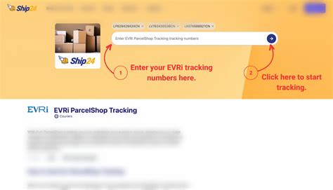 Evri ParcelShop Tracking | Real-Time Shipment Updates
