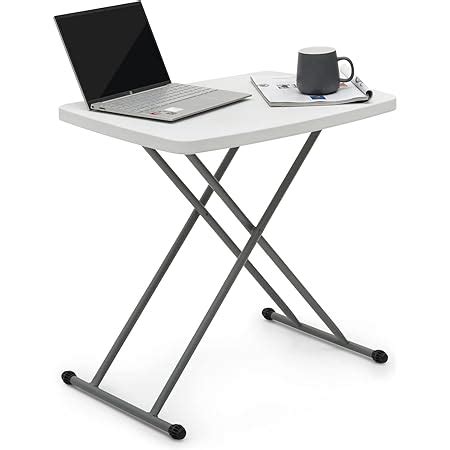 Amazon Lifetime 80251 Adjustable Folding Laptop Table TV Tray 26