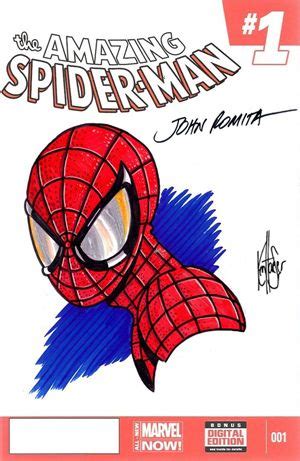 Dynamic Forces Amazing Spider Man Deluxe Dual Signed By John