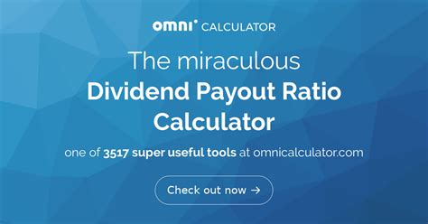 Dividend Payout Ratio Calculator