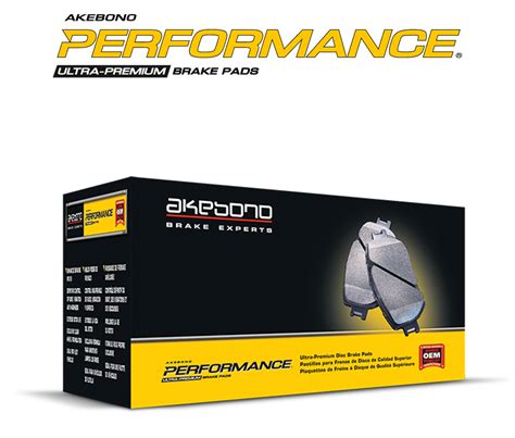 Akebono Brake Experts Enhanced Performance Brake Pads For Spirited