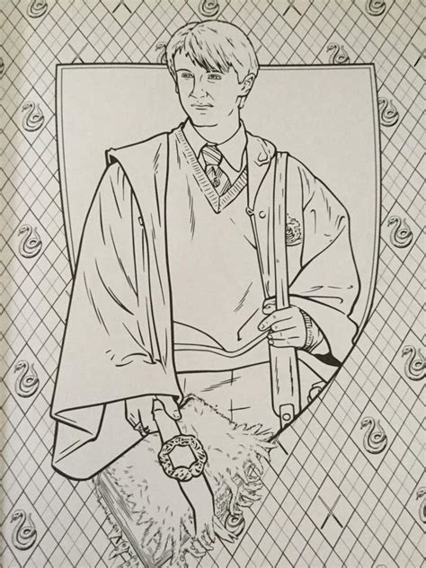 Draco Malfoy Coloring Page Pintura De Harry Potter Dibujos De Porn Sex Picture