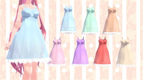 Mmd Nightdress Dl By Tmoonlighta On Deviantart